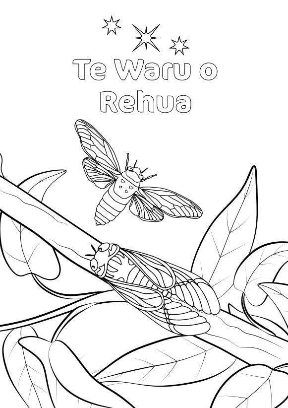 Te Toru Nui o Matariki (Colouring Book)